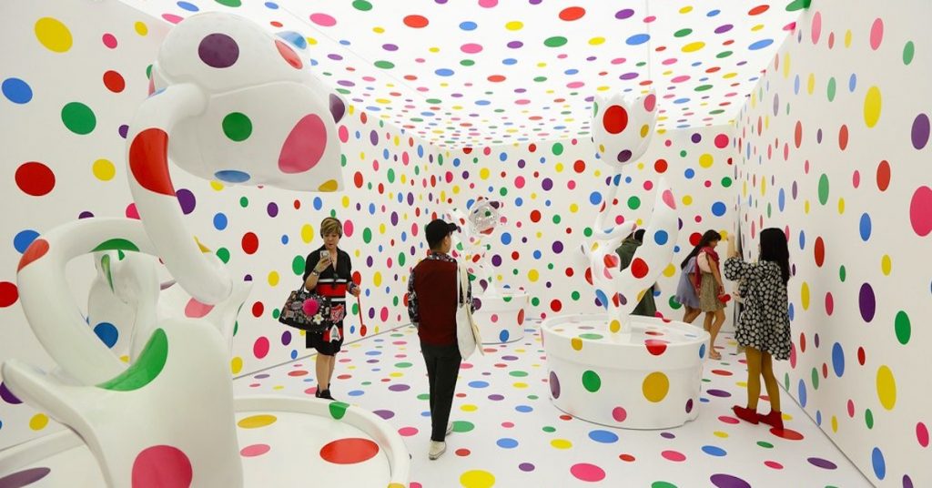 Yayoi Kusama at Tokyo