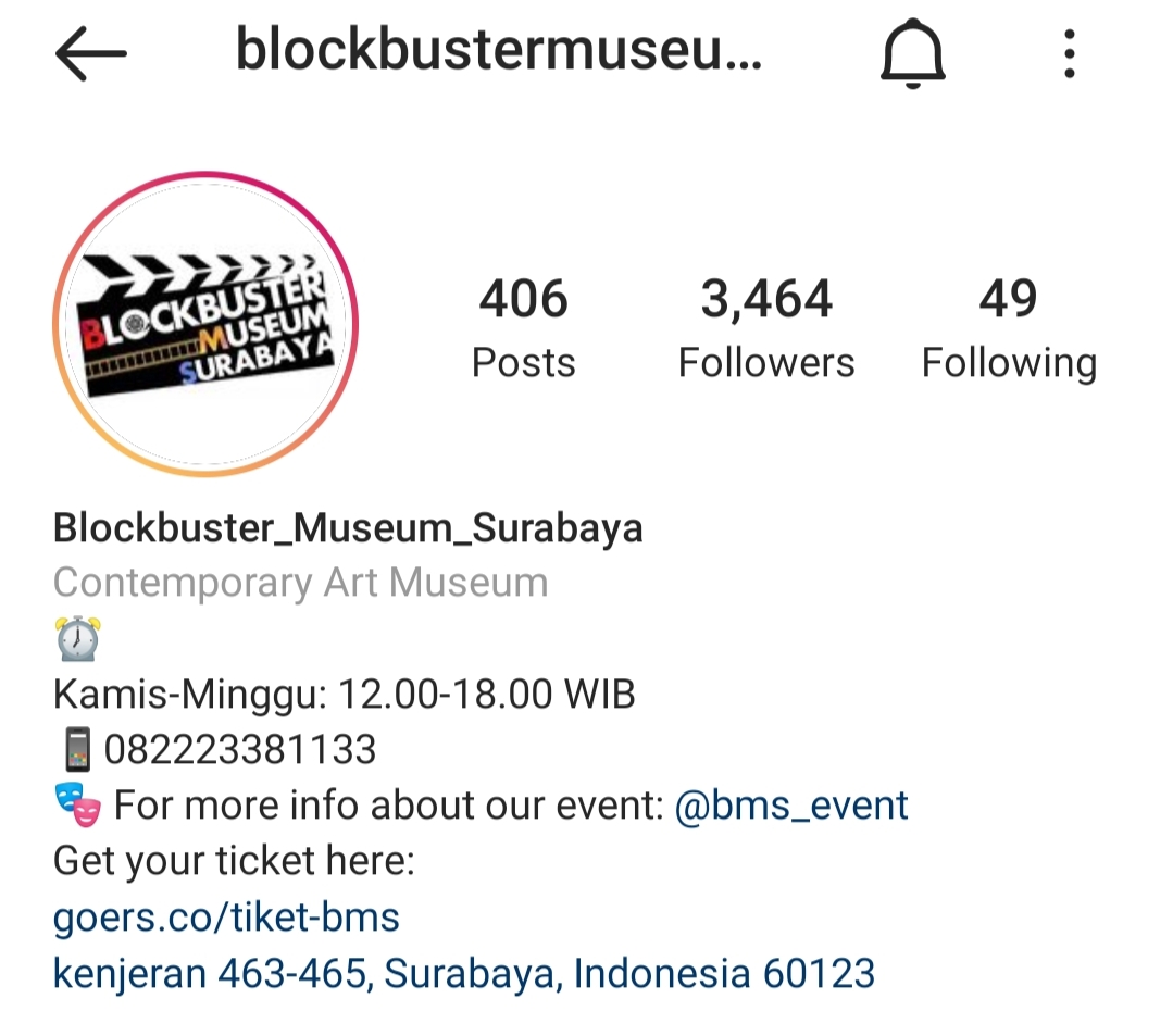 IG Bio Blockbuster Museum