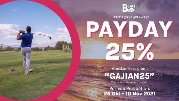 Terms & Conditions of Special Promotion 25% OFF for BEACH Package Only