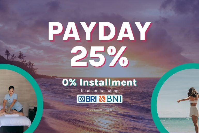 Terms & Conditions for Payday 25% Off BEACH Package