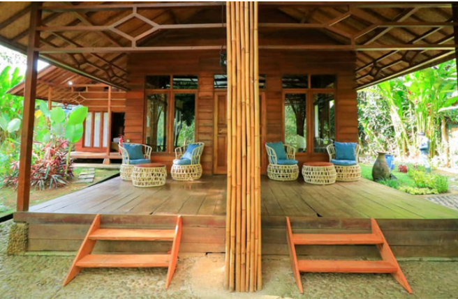 Villa Kayu di Maribaya