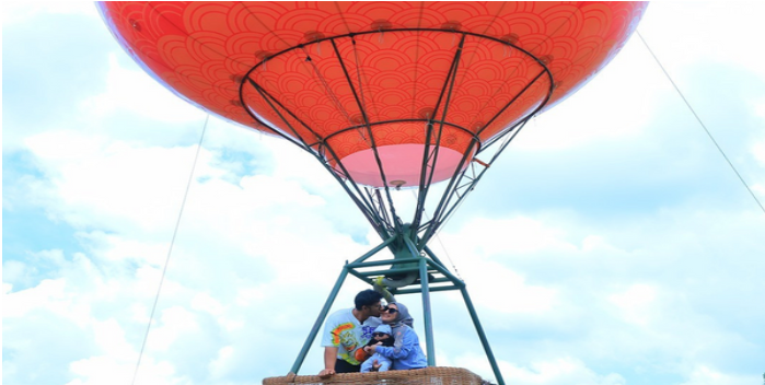 Hot Air Balloon di The Lodge Maribaya