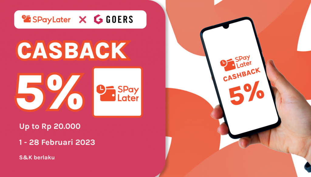 Cashback SPayLater Februari