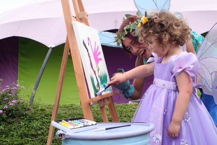 Art Fairy, Fairy Garden The Lodge Maribaya