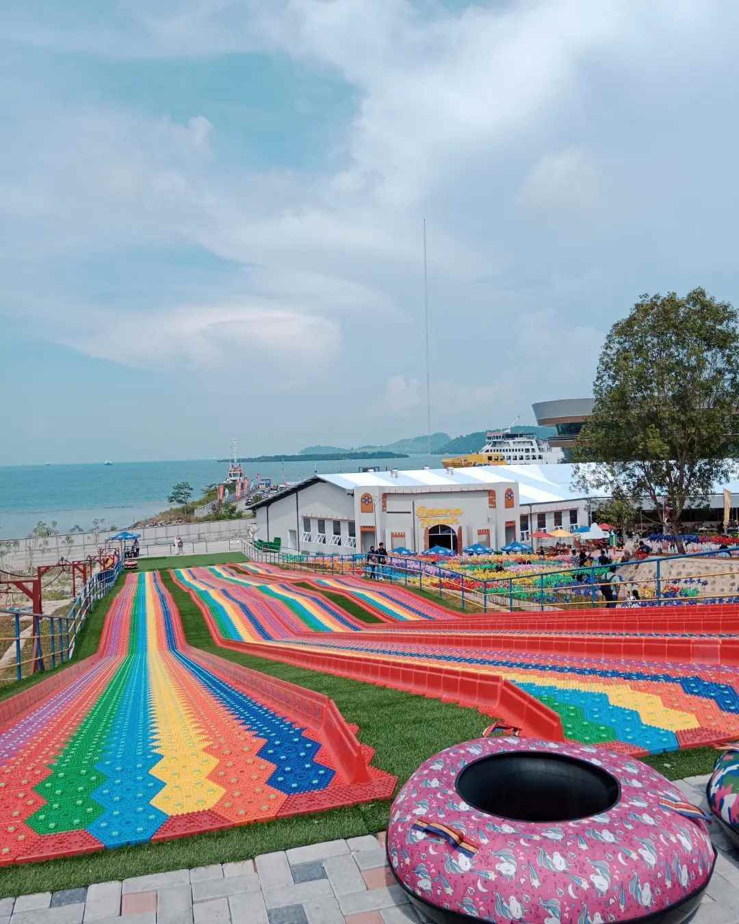 Rainbow Slide Karakatu Park Lampung