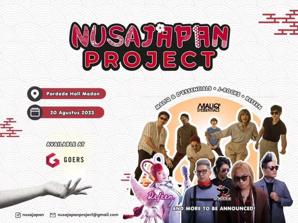  Goers Tiket Nusa Japan Project