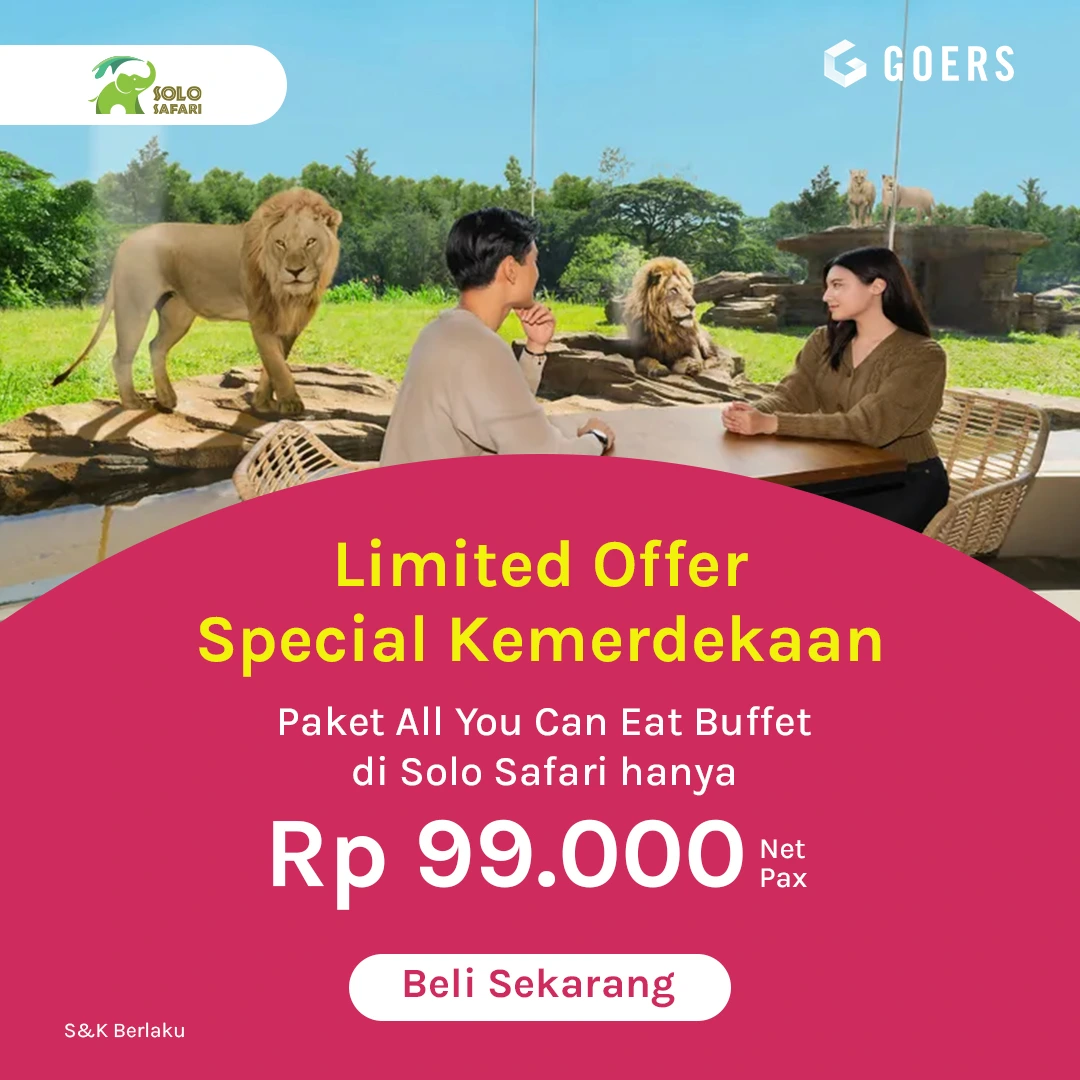 Promo Kemerdekaan Solo Safari