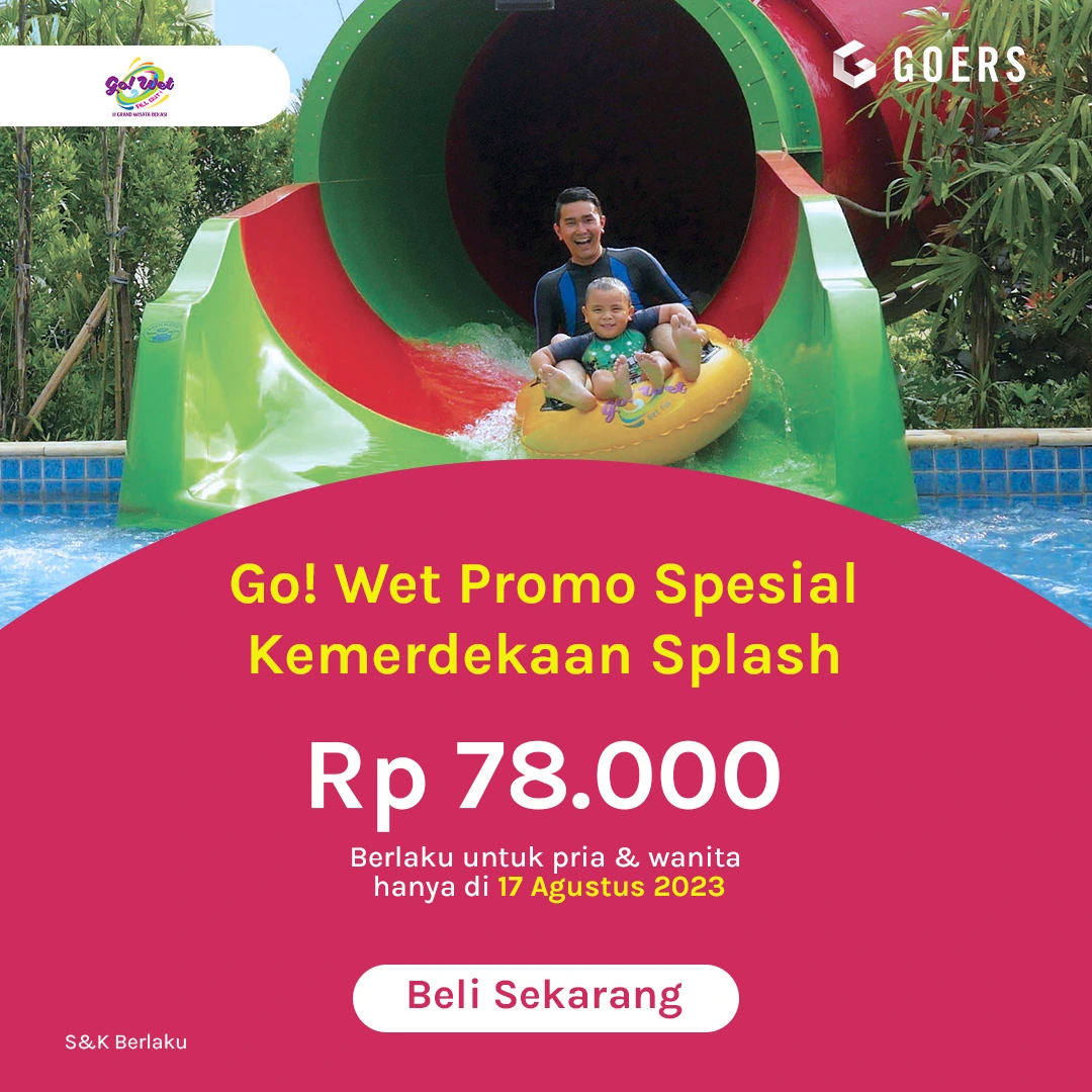 Promo Go Wet Agustus