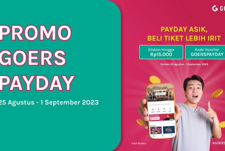 Promo GOERS PAYDAY ASIK Agustus 2023