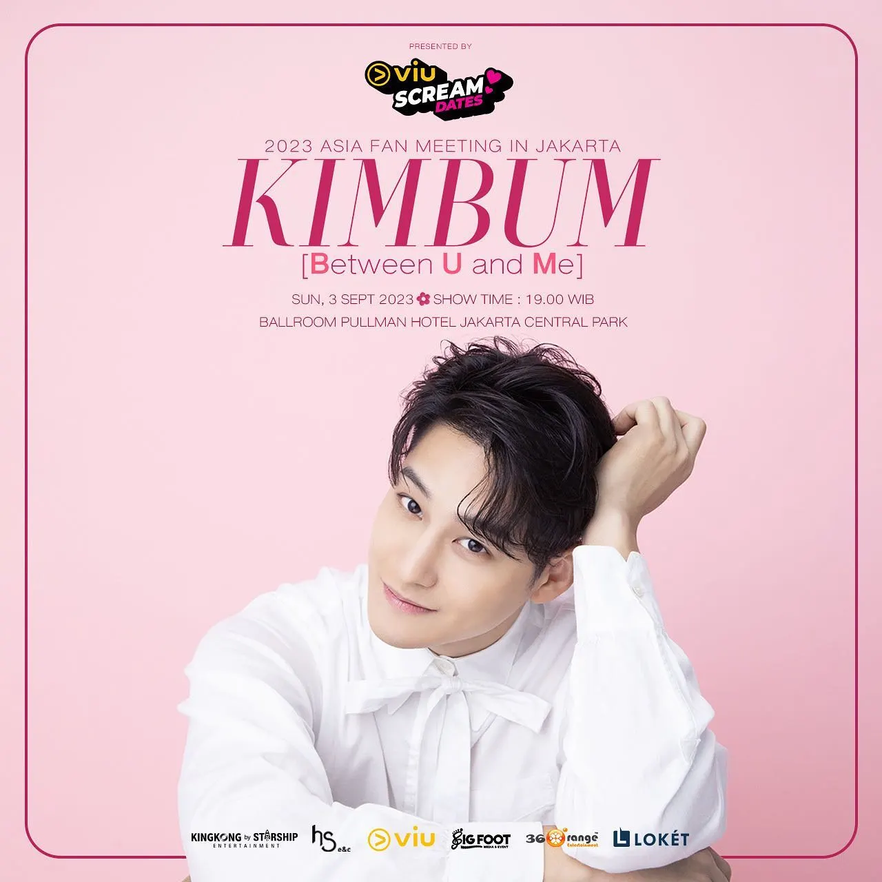Jadwal Event September 2023- Fan Meeting Kim Bum