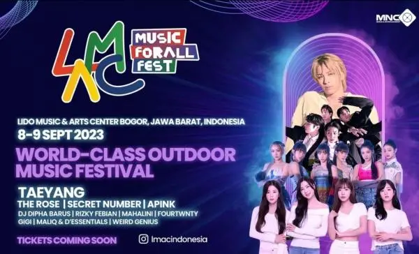 Jadwal Event september 2023 - LMAC MUSICFORALL FEST