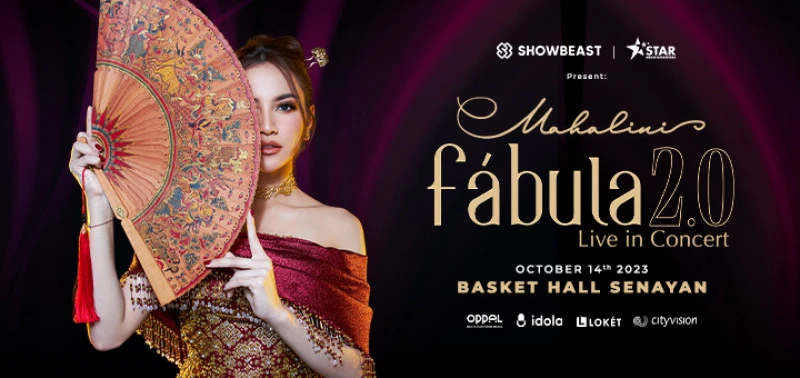 Event Update Oktober 2023: Konser Musik-Fabula 2.0 Mahalini Raharja