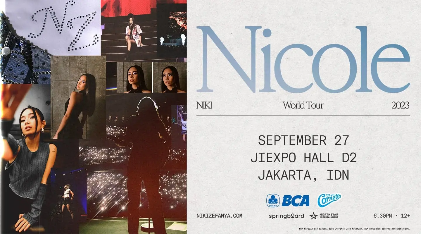 Jadwal Event September 2023- Nicole World Tour 2023