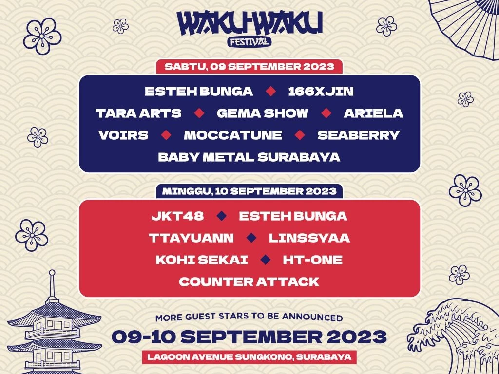 Event jepang sepember 2023 di Surabaya-Waku-waku festivak vol 2