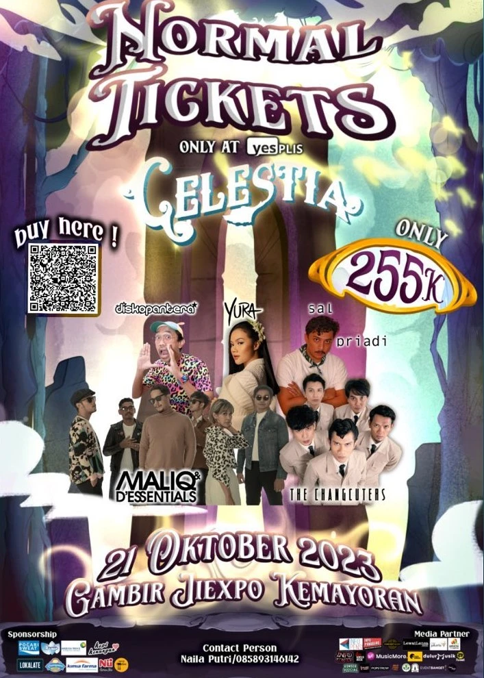 Jadwal Event Musik Jakarta Oktober 2023 - Celestia 2023