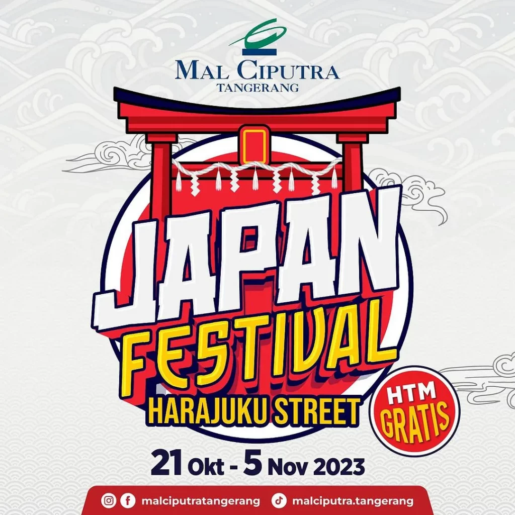 Jadwal event jepang oktober-november - Japan Festival Harahuku Street