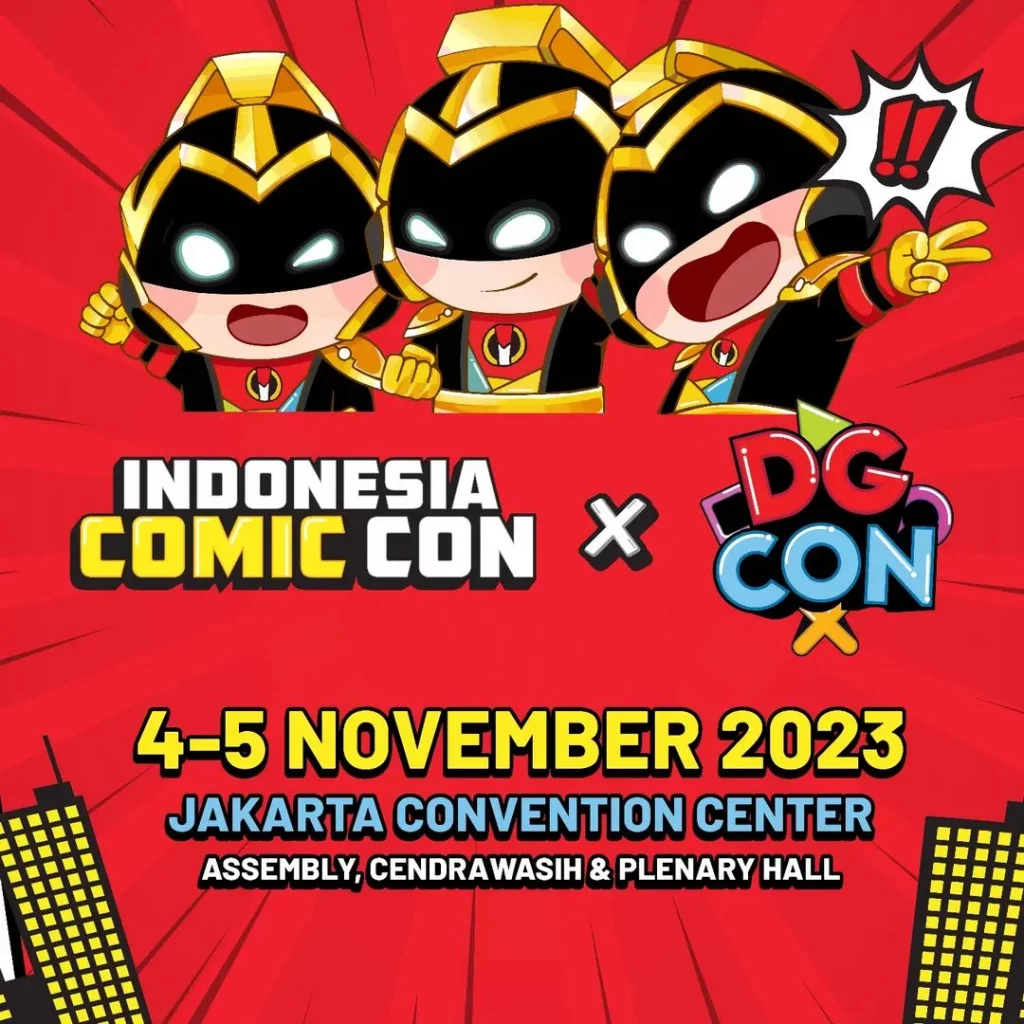 Jadwal event jepang oktober-november - Indonesia Comic Con Con xDG Con