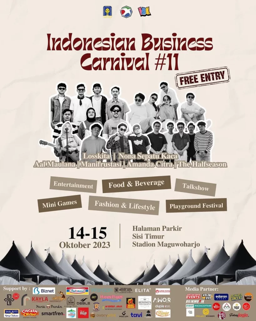 Event Yogyakarta Oktober 2023 - Indonesian Business Carnival