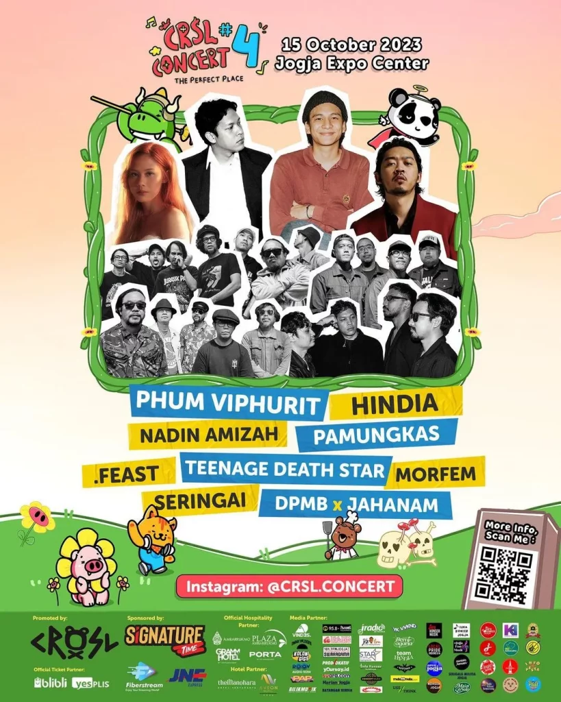 Event Jogja Oktober 2023, CRSL Concert