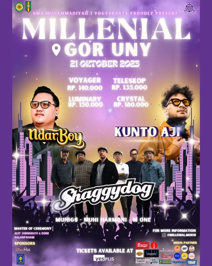 Jadwal Event Jogja oktober 2023 - Millenial