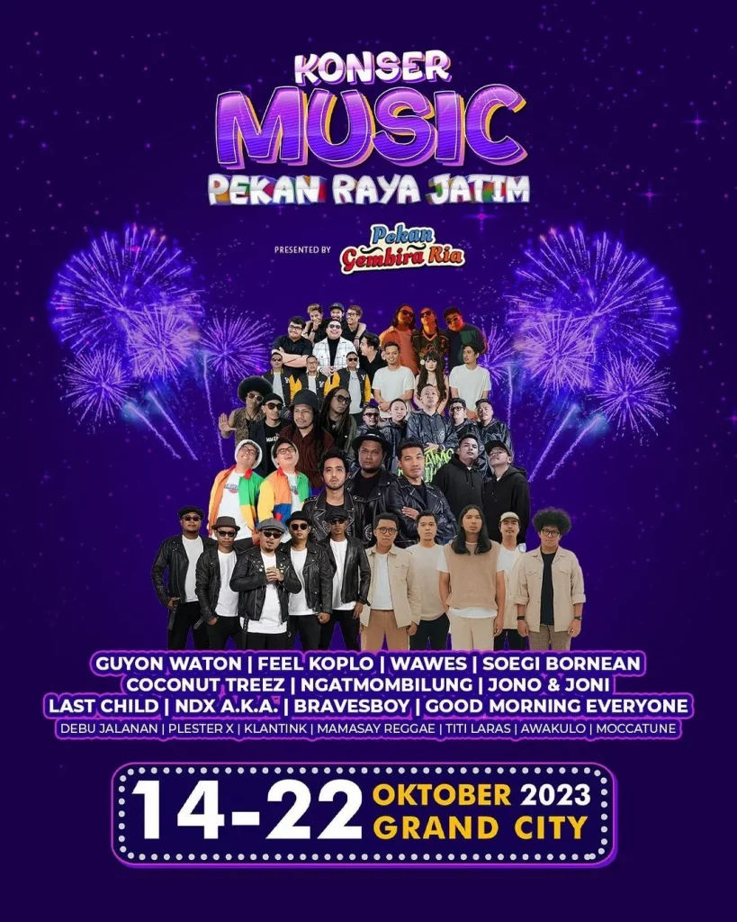 Event musik surabaya - pekan raya jatim