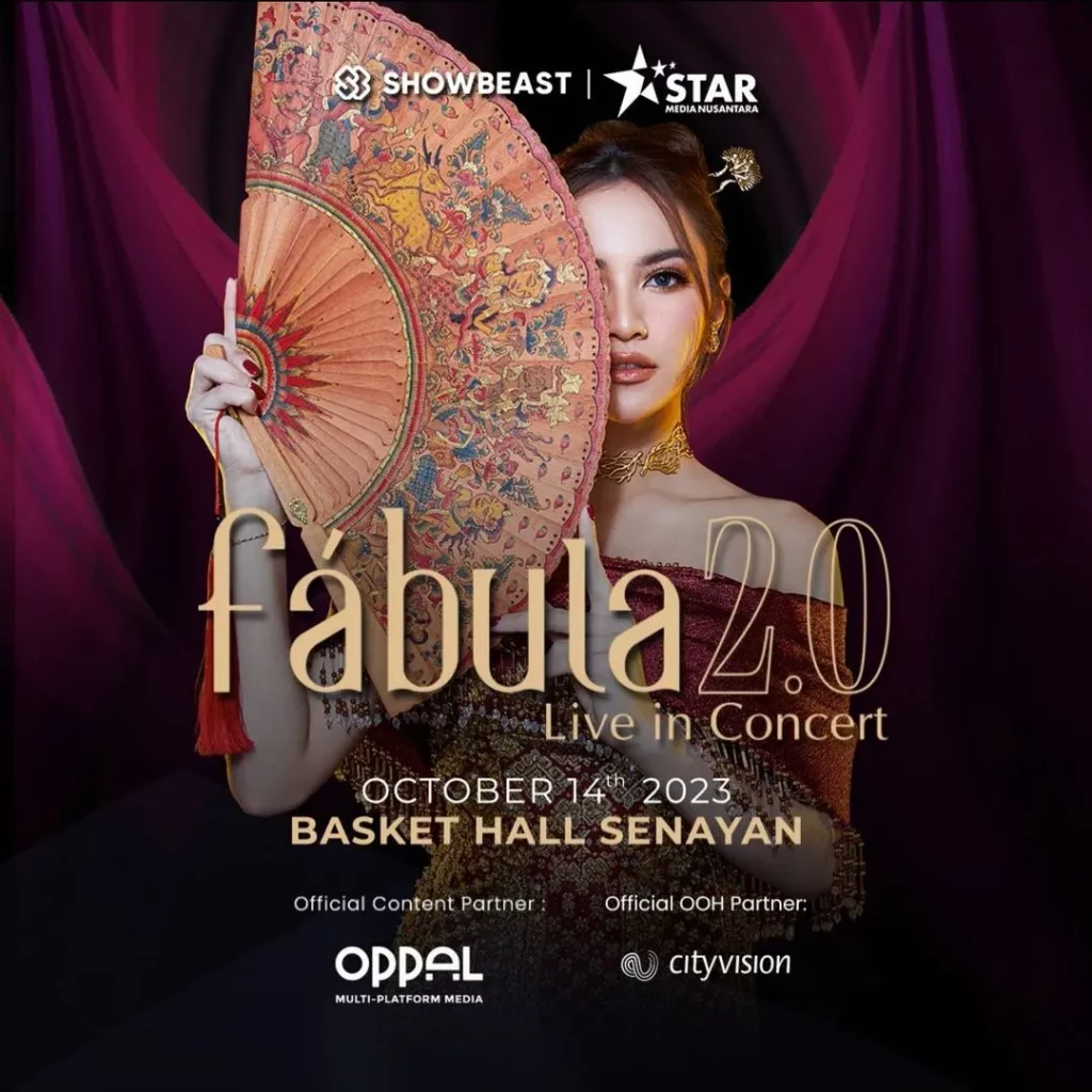 Jadwal Konser Musik Jakarta Oktober 2023 - Mahalini Fabula 2,0