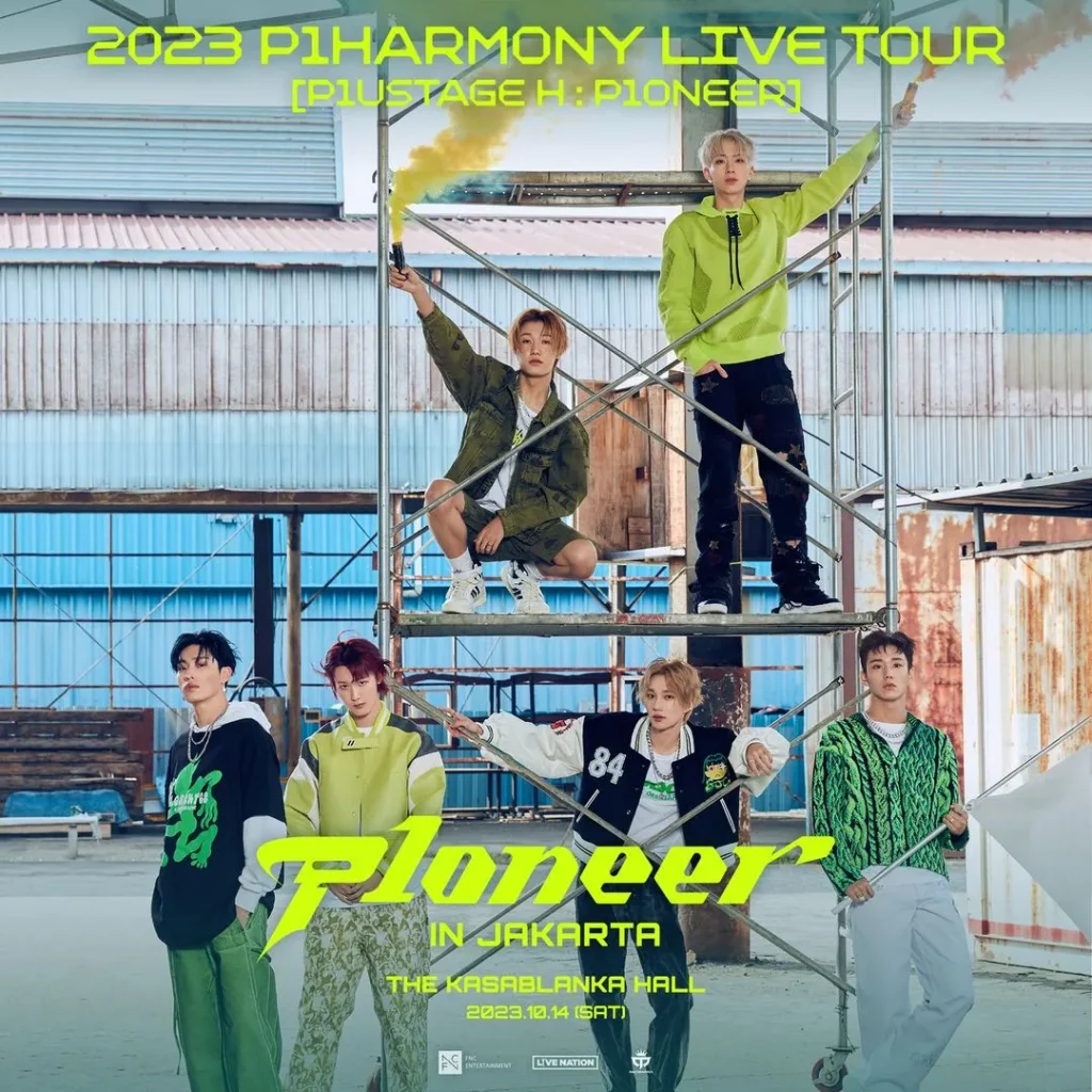 Jadwal Konser Musik Jakarta Oktober 2023 - P1HARMONY LIVE TOUR