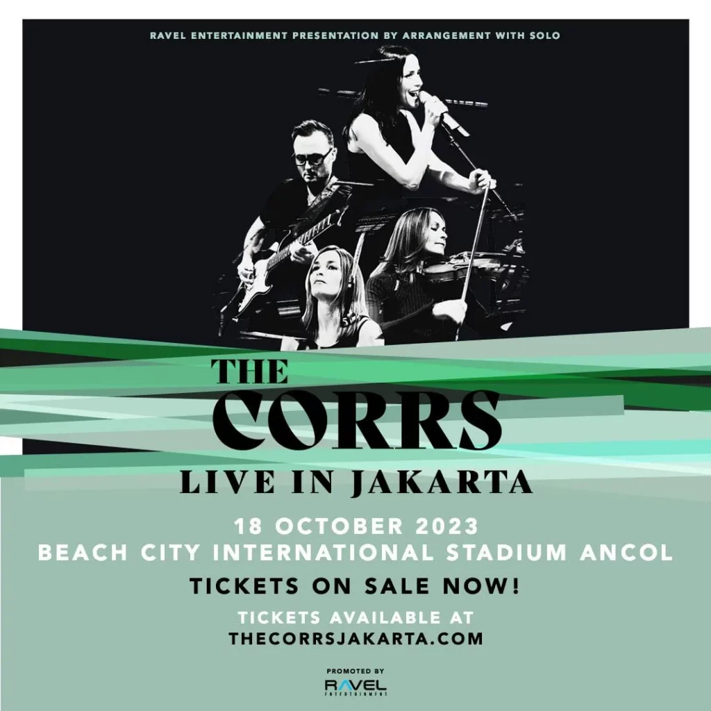 Jadwal Konser Musik Jakarta Oktober 2023 - The Corrs  Live 