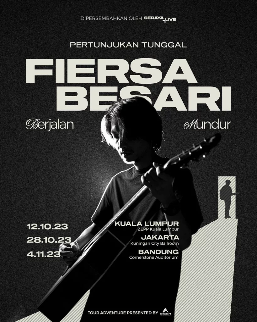 Jadwal Konser Musik Jakarta Oktober 2023 -Fiersa Besari : Berjalan Mundur