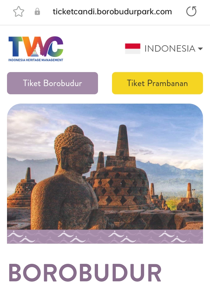 Cara beli tiket masuk candi prambanan 2023