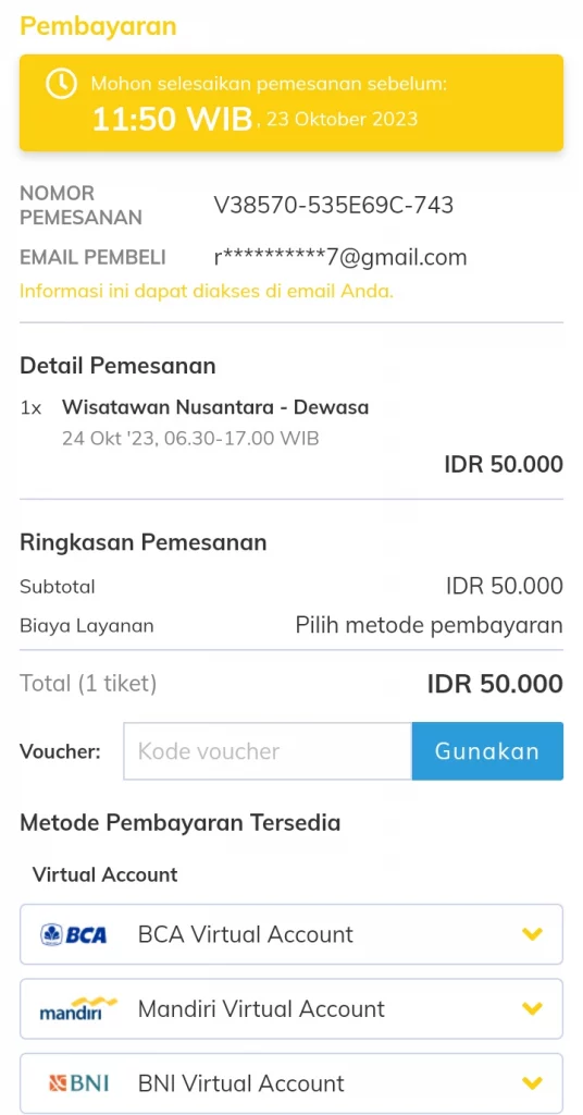 cara beli tiket candi prambanan