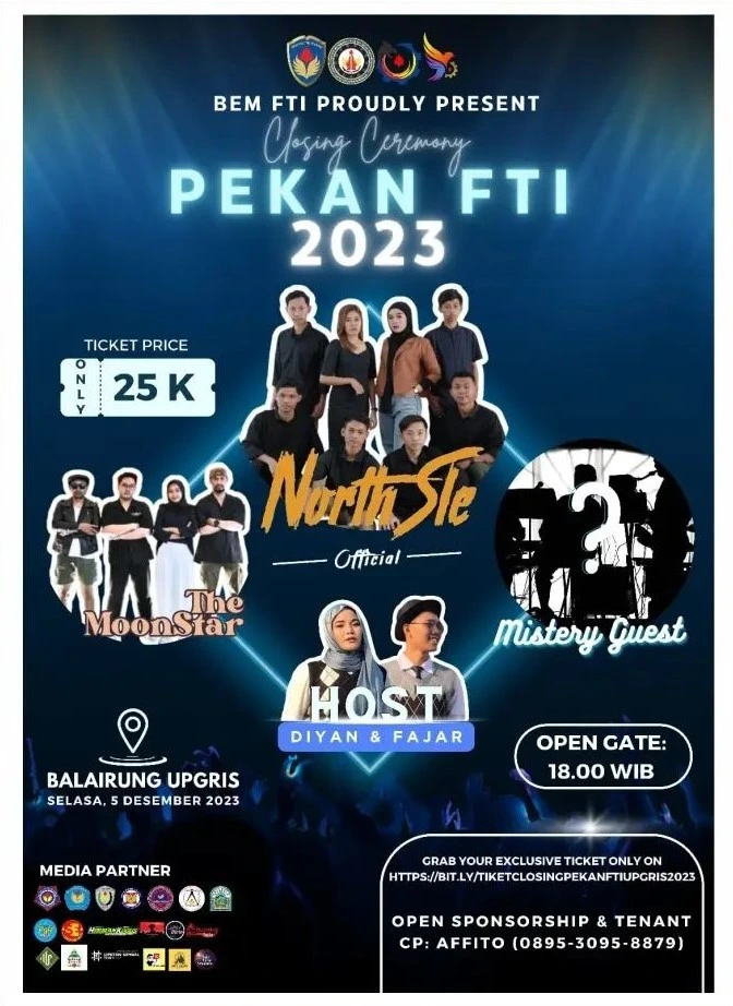 event seru di semarang - Closing Ceremony Pekan FTI 2023