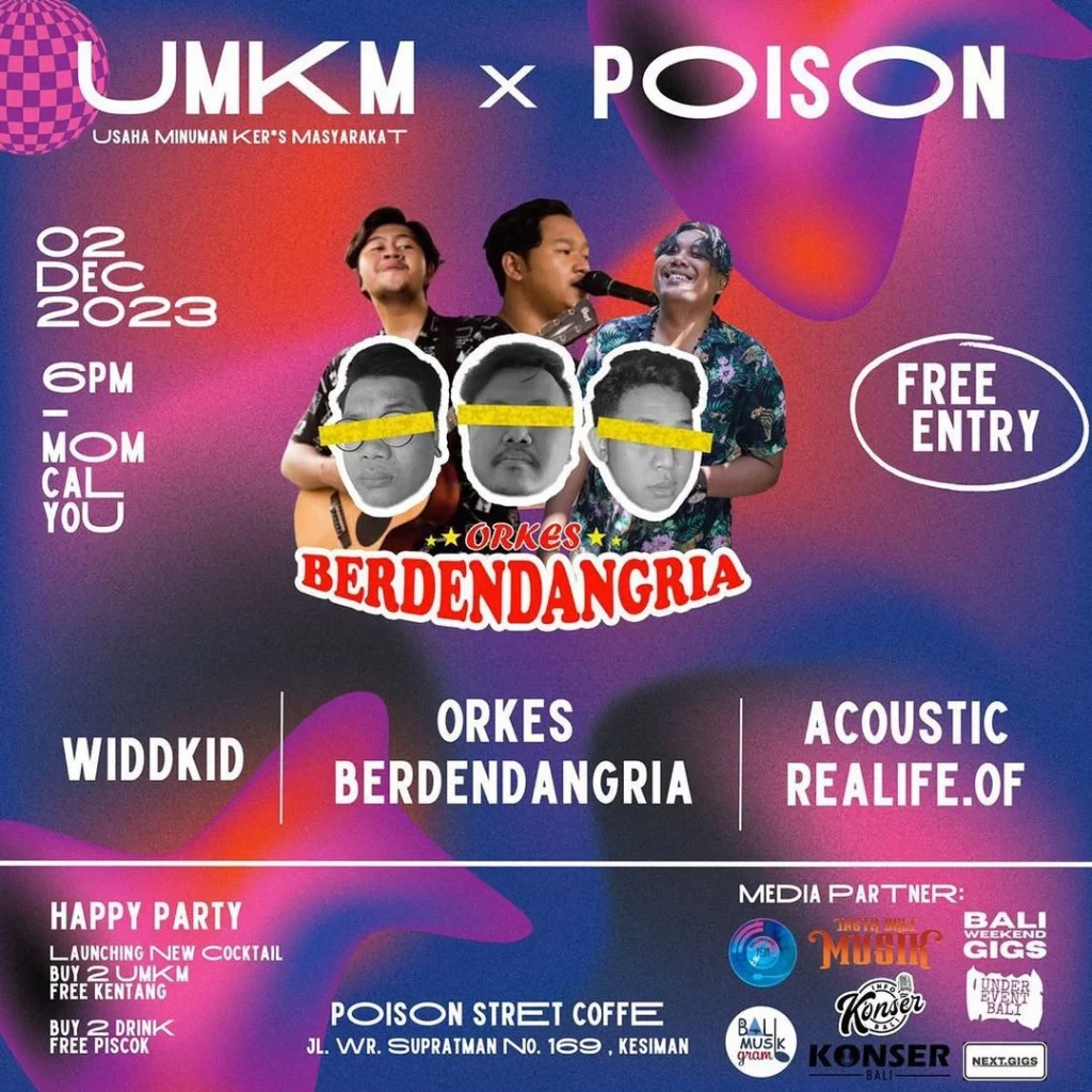 event musik bali Colaborasi Happy Party