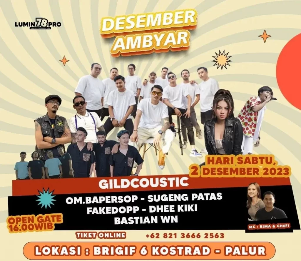 Desember Ambyar - event musik koplo Solo