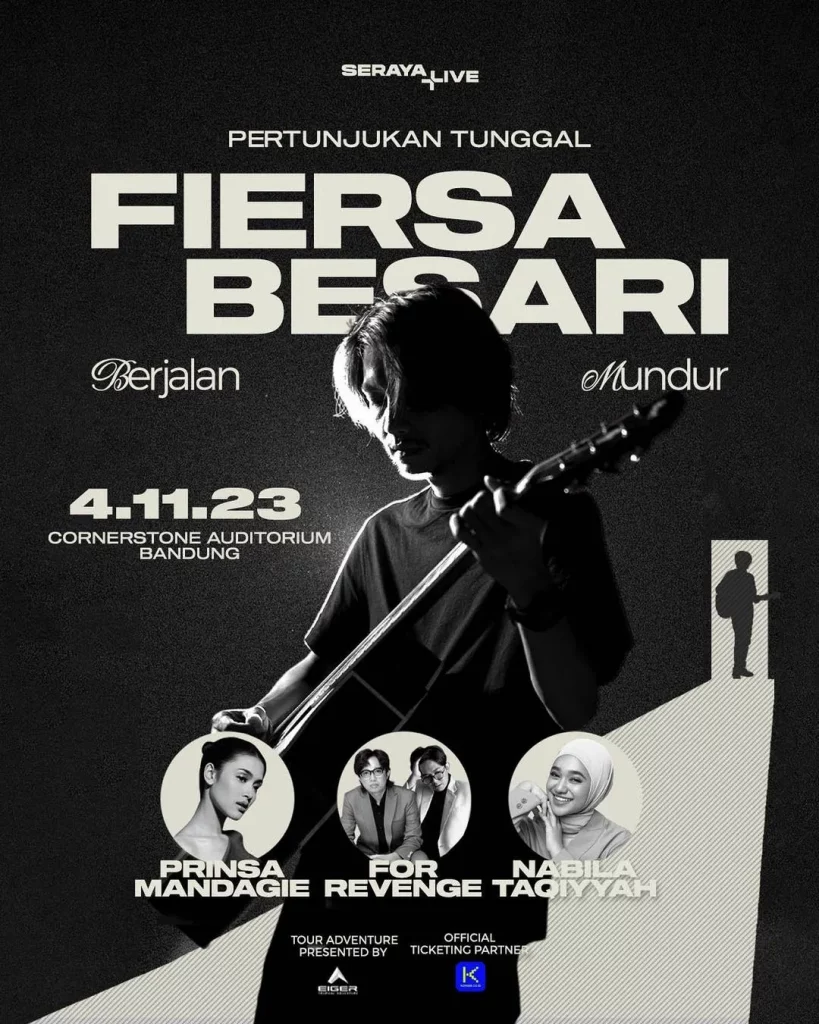 Konser musik bandung november - Pertunjukan tunggal fiersa besari