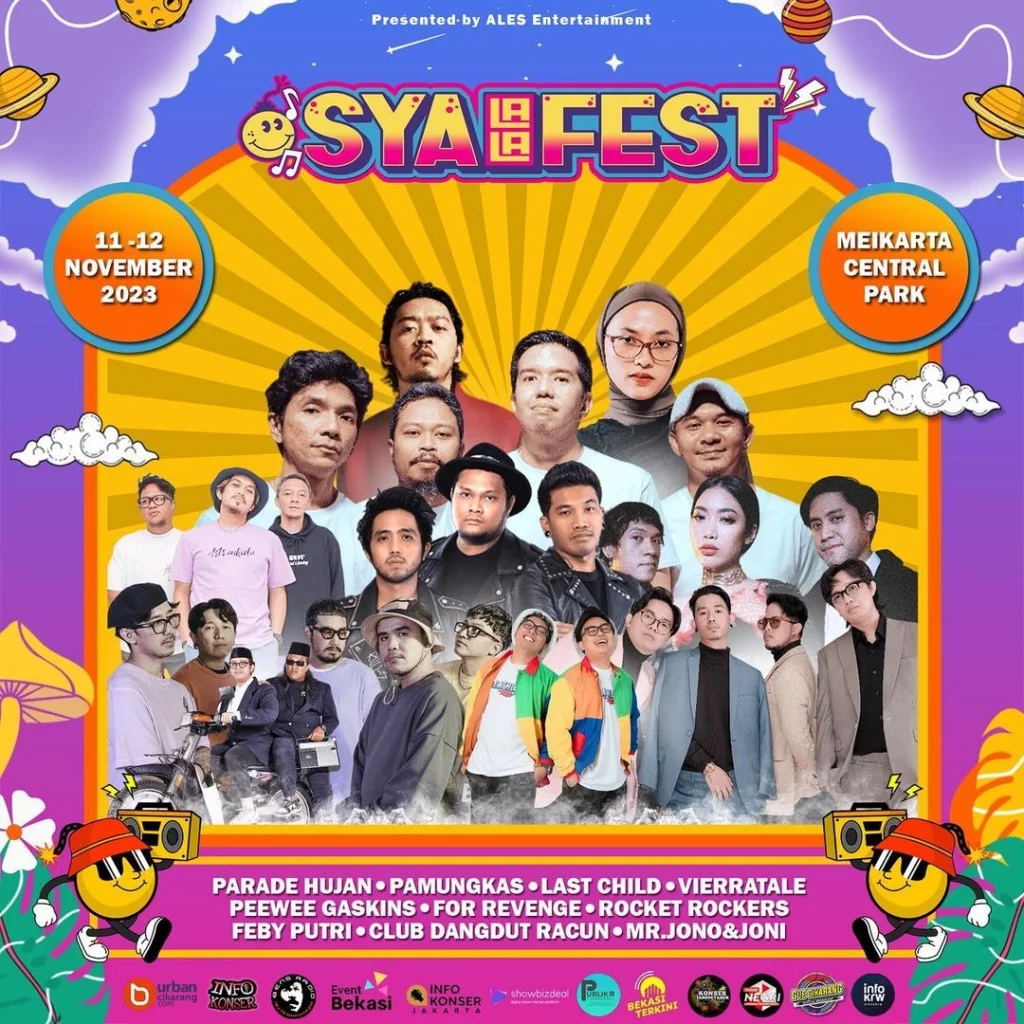 Event musik bekasi november - Syallal Fest 2023