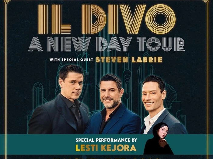 Jakarta november 2023-Il Divo A new Day Tour