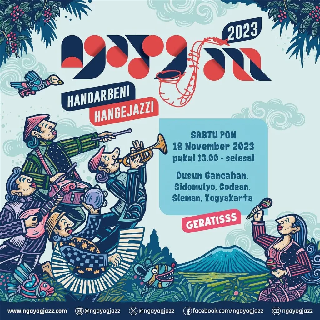 List Event Yogyakarta di November 2023- Ngayigjazz 2023