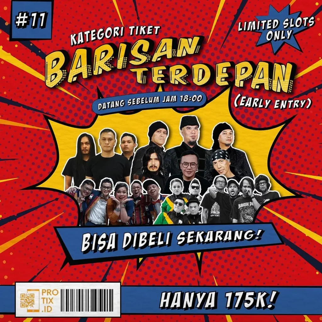 Jadwal Event Semarang di November 2023 : fisiphoria #11 Roll The Decade