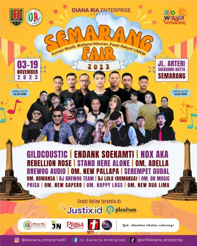 Jadwal Event Semarang di November 2023-Semarang Fair 2023