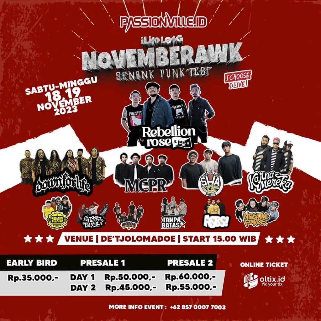 List Acara Seru di Solo di November 2023- Novemberawk Senak Pust Test