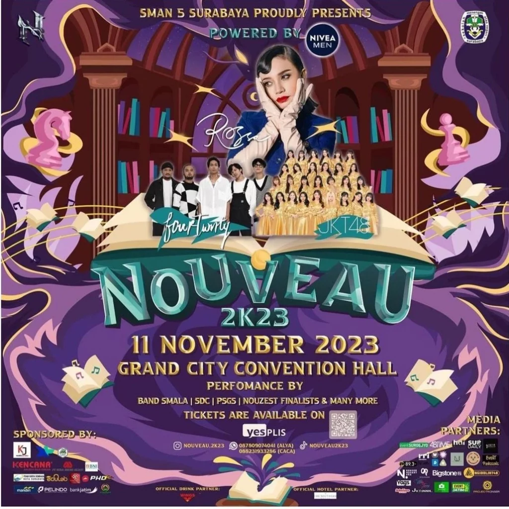 Jadwal Event  Nouveau 2023