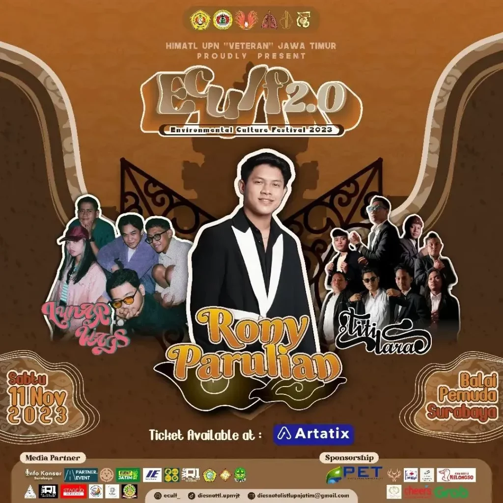 Jadwal Event  -Eculf 2.0 Rony Parulian