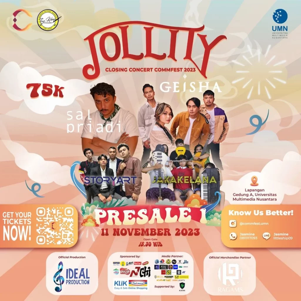 Event Tangerang November 2023- Sal Paradi, Geisha