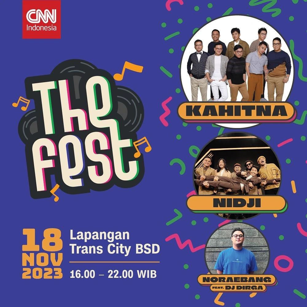 Festival The Fest Tangerang November 2023
