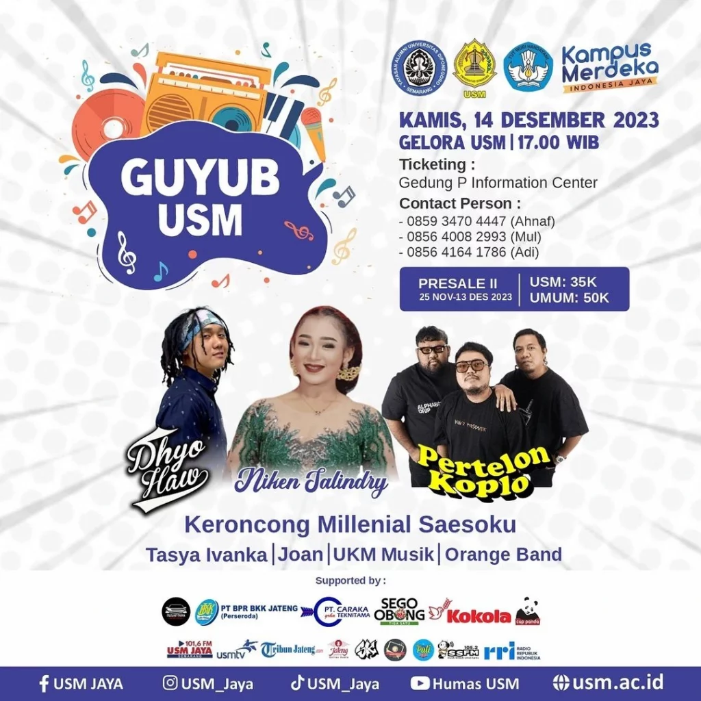 acara musik koplo semarang - Guyup USM
