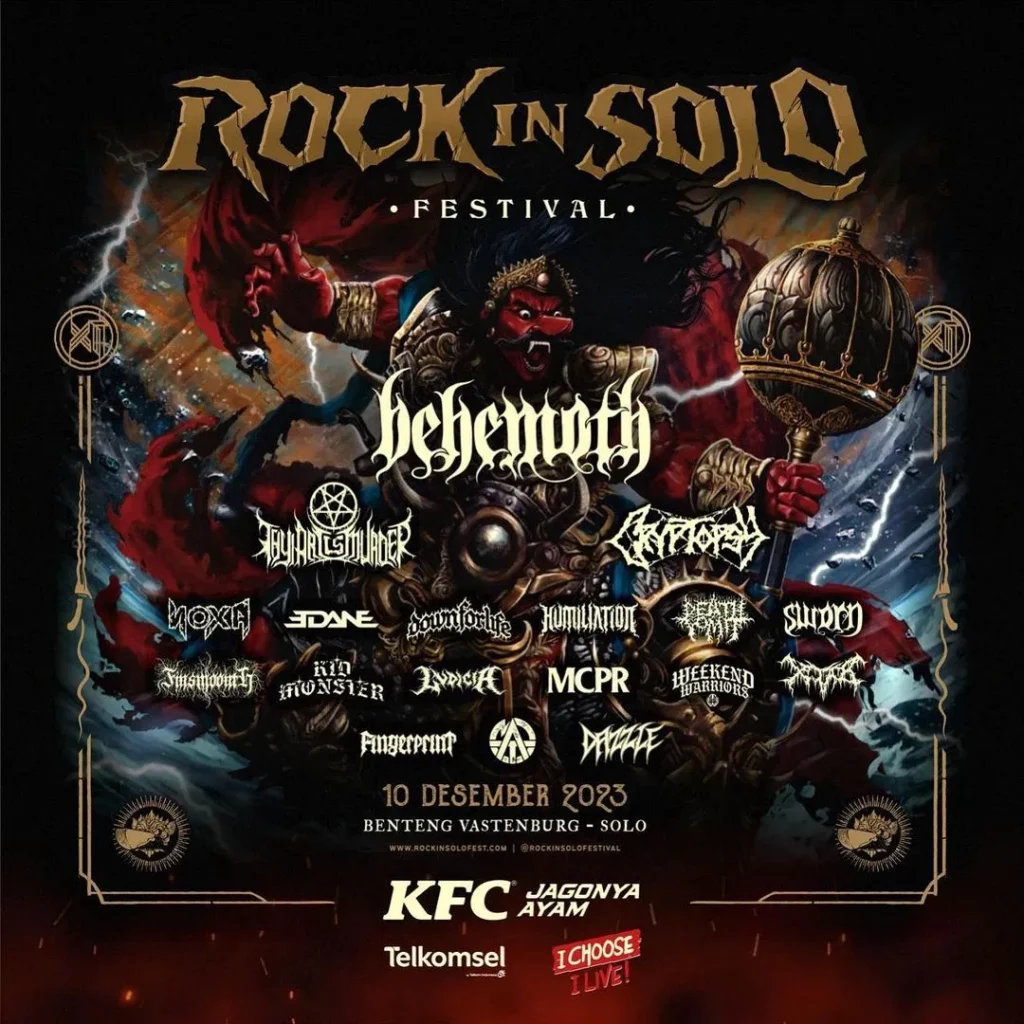 Harga tiket Rock In Solo Festival