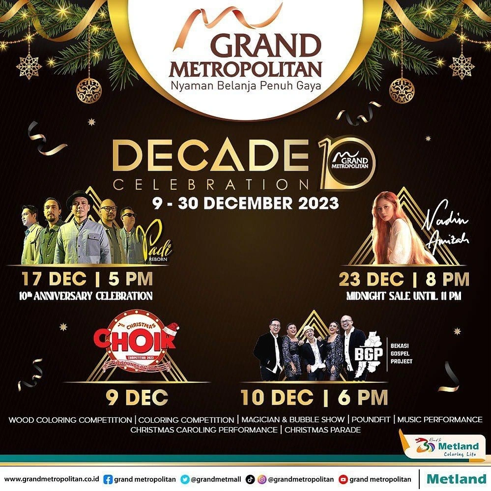 Jadwal konser bekasi Nadin Amizah desember