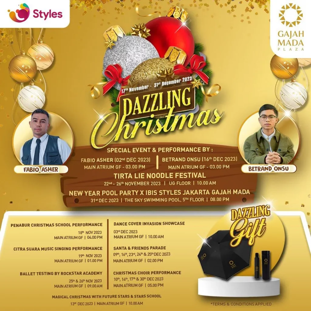 Dazzling Christmas event musik gratis