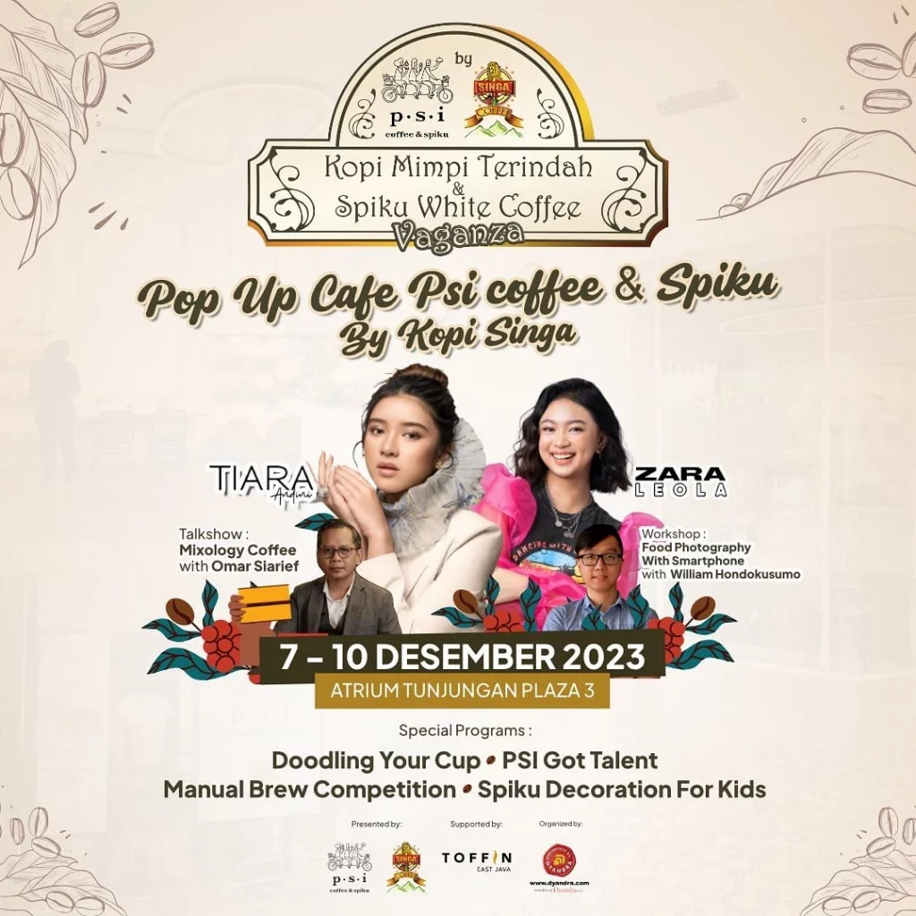 Konser Tiara Andini Surabaya - Kopi Mimpi Terindah & Spiku With Coffee Vaganza